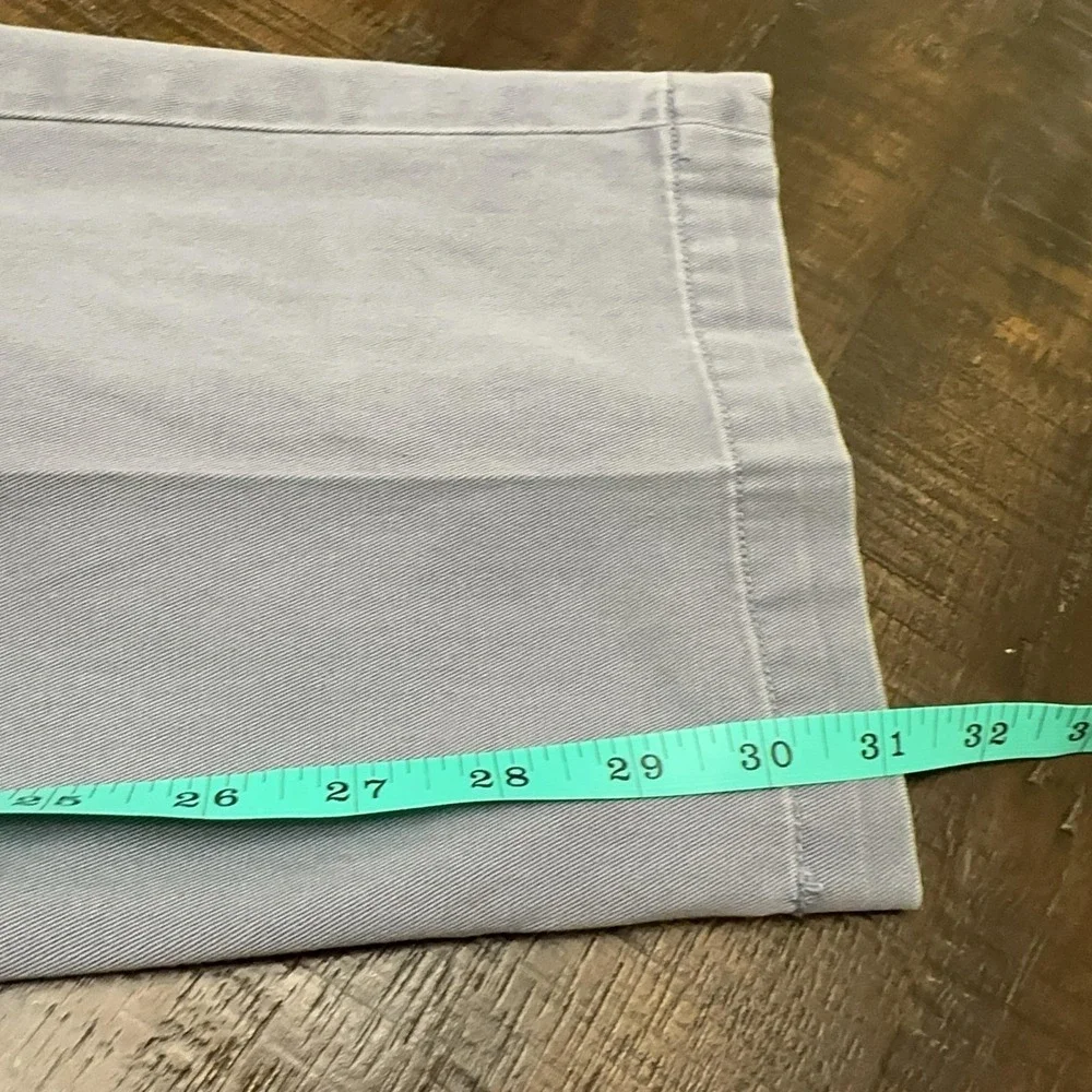 Polo Ralph Lauren Pants Mens 36x32 Gray Classic Fit Canvas Chino Casual